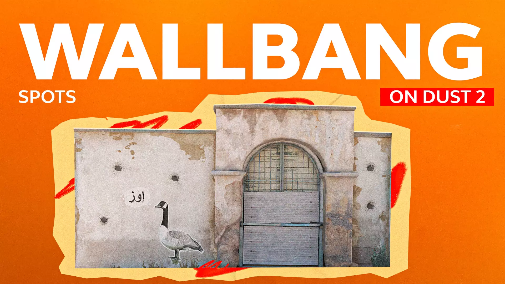 WALLBANG Spots on Dust 2