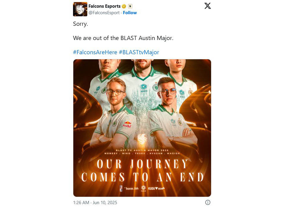 Falcons Esports - x