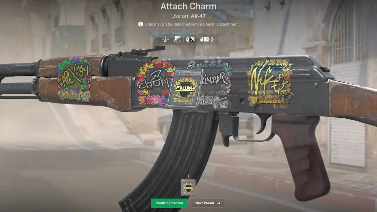 如何使用Sticker Slab将CS2贴纸变成武器挂饰