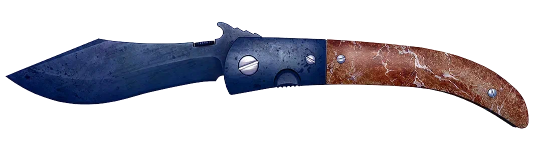 折叠虎牙刀 蓝钢