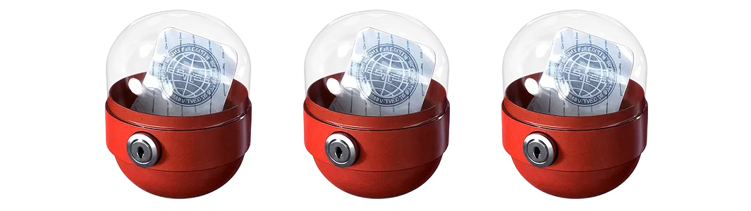 1 号社区印花胶囊