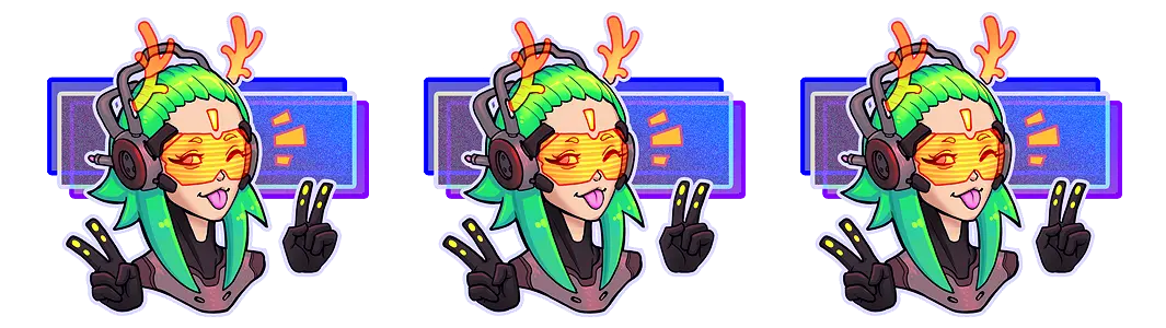 胜利剪刀手（全息）