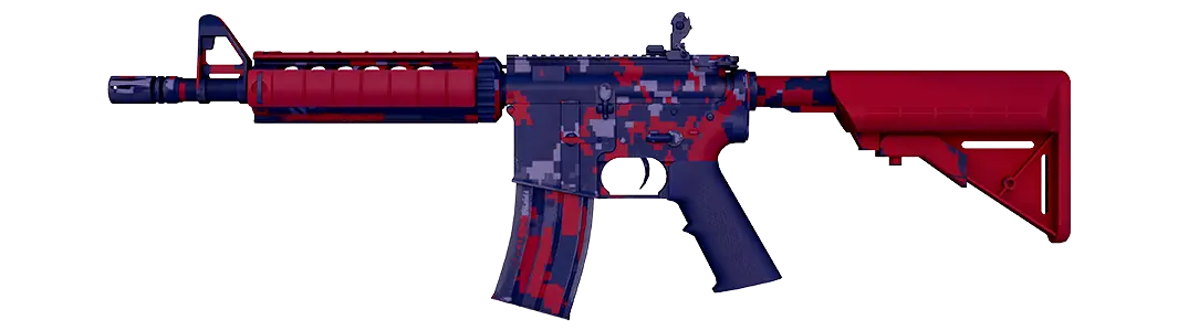 M4A4 红色 DDPAT