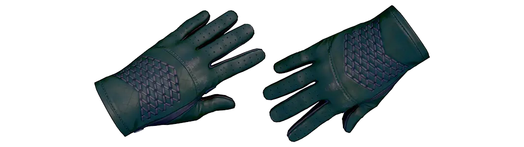 驾驶手套 墨绿色调