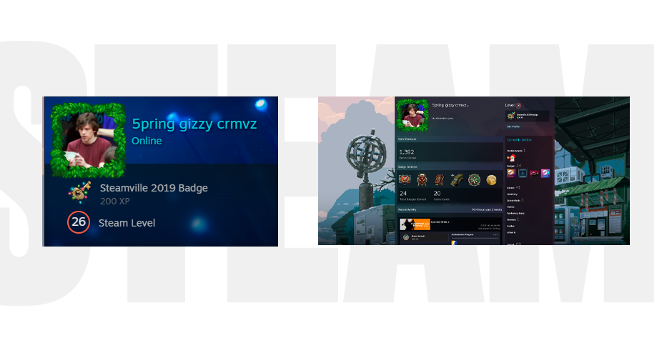 Customizing-Your-Steam-Profile