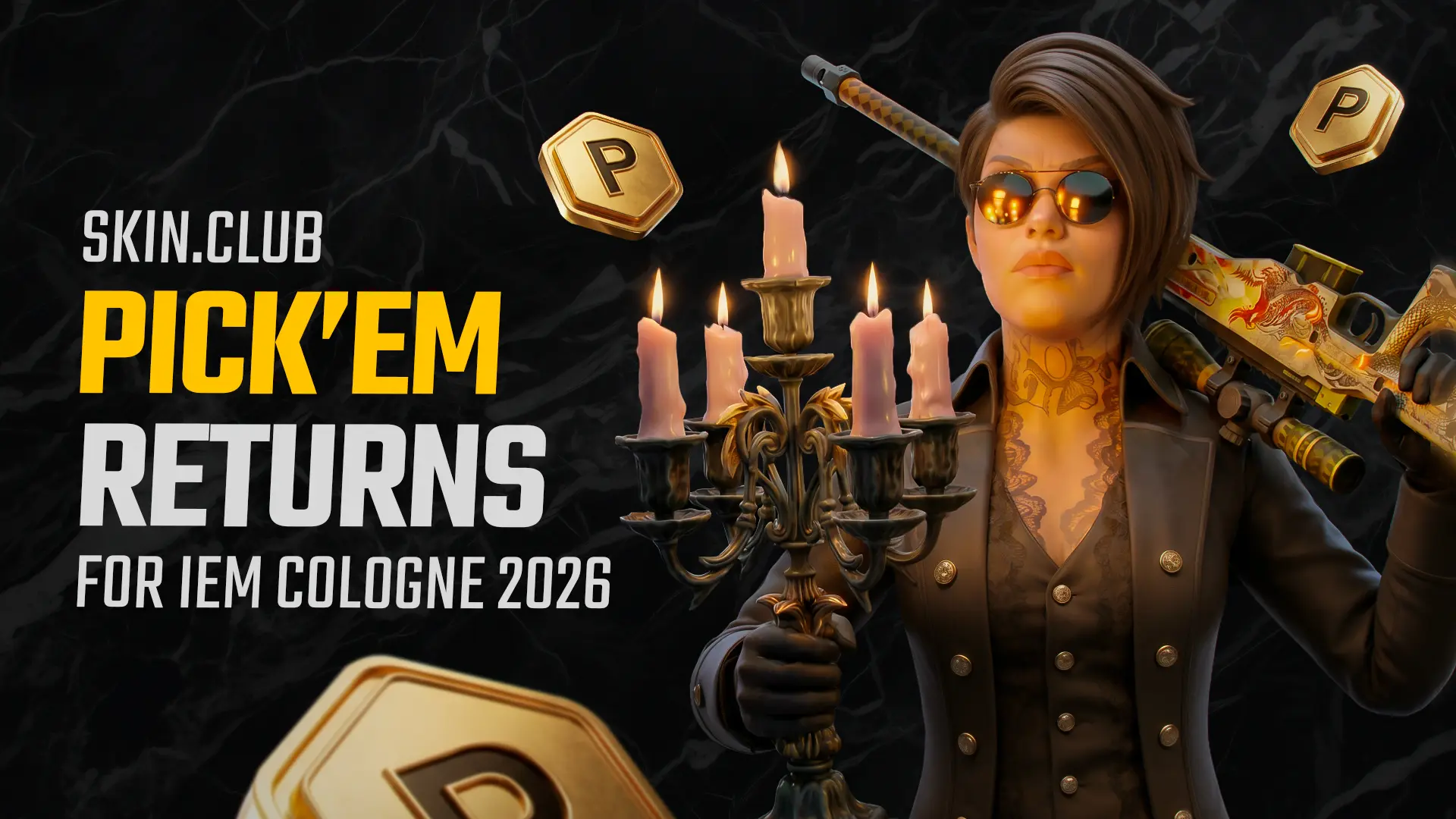Skin.Club Pick’em 挑战赛重返 IEM Cologne 2026