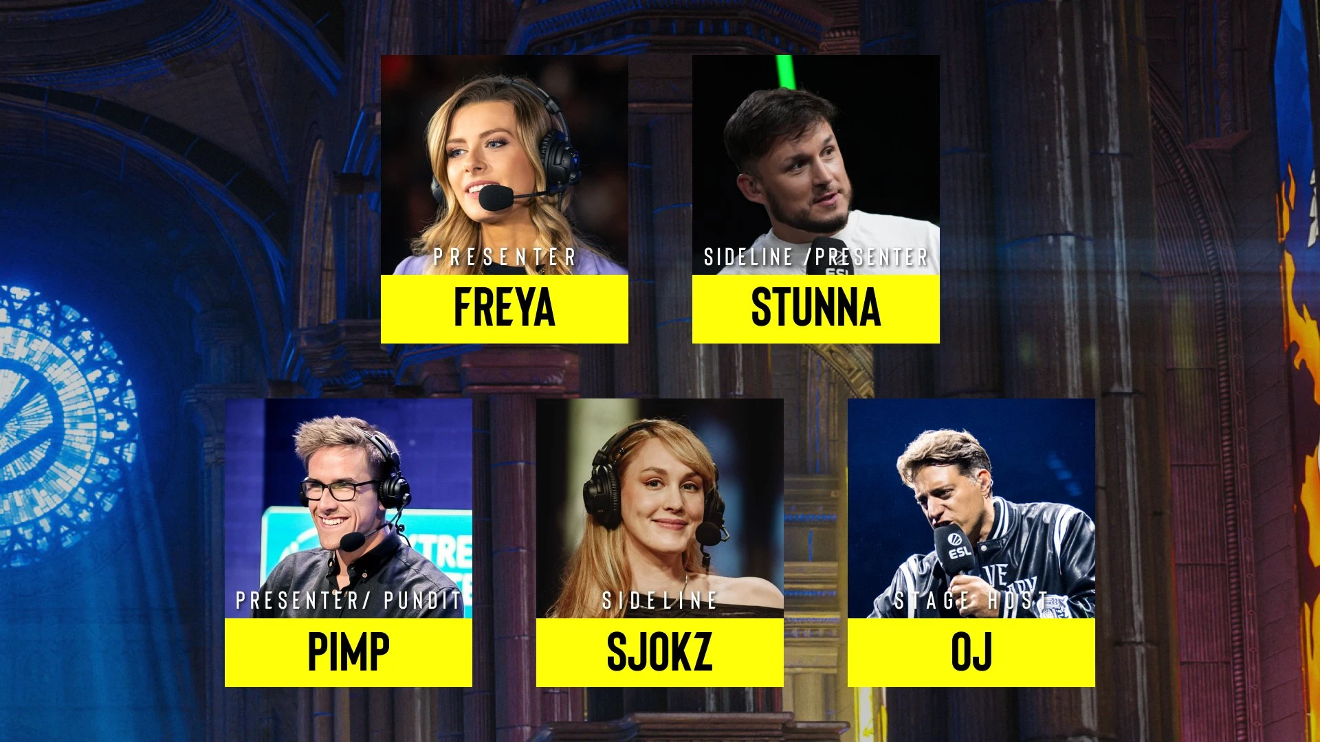 Full Broadcast Team Confirmed